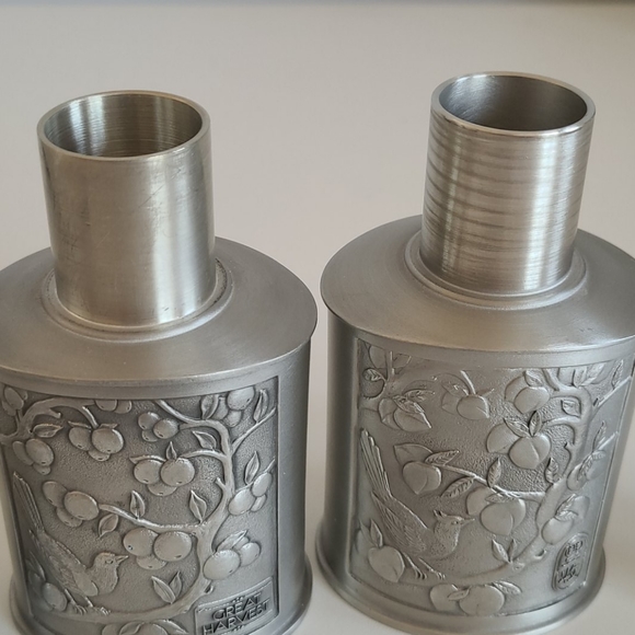 ROYAL SELANGOR PEWTER Tea Caddies : Set of 2 - Picture 8 of 14